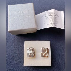 Pewter Cuff Links NWT